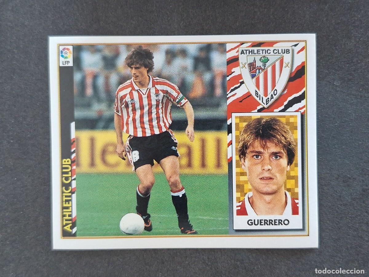 Cromos de Futebol: L4 GUERRERO ATHLETIC CLUB DE BILBAO LIGA ESTE 1997 1998 97 98 NUNCA PEGADO SIN PEGAR