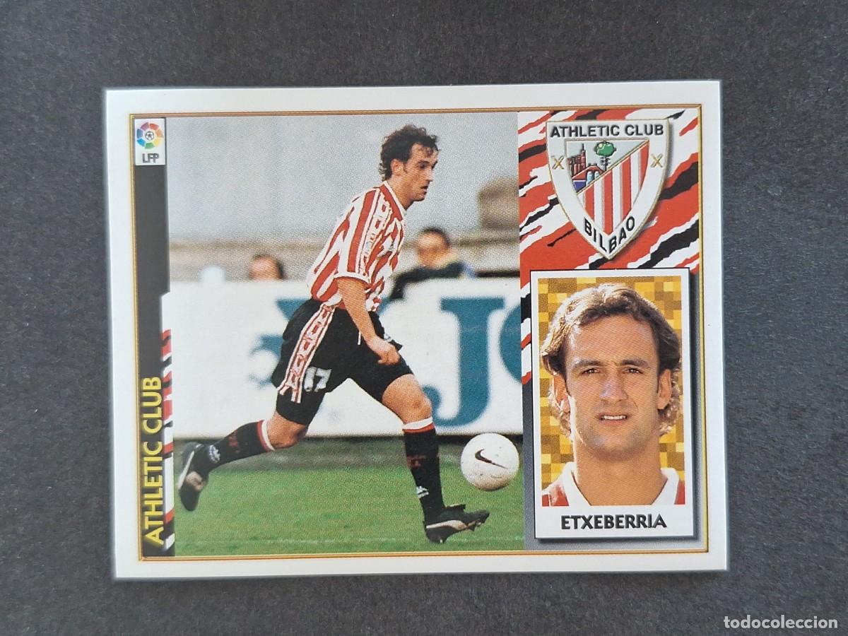 Cromos de Futebol: L4 ETXEBERRIA ATHLETIC CLUB DE BILBAO LIGA ESTE 1997 1998 97 98 NUNCA PEGADO SIN PEGAR