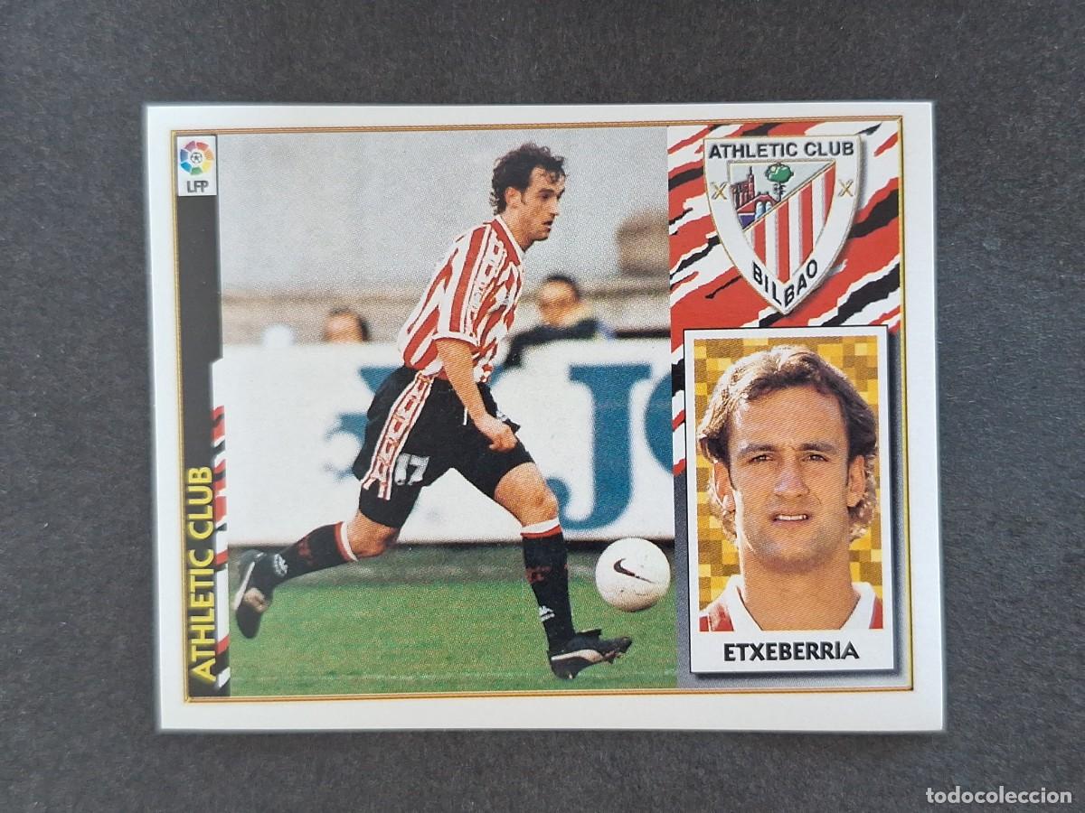Cromos de Futebol: L4 ETXEBERRIA ATHLETIC CLUB DE BILBAO LIGA ESTE 1997 1998 97 98 NUNCA PEGADO SIN PEGAR