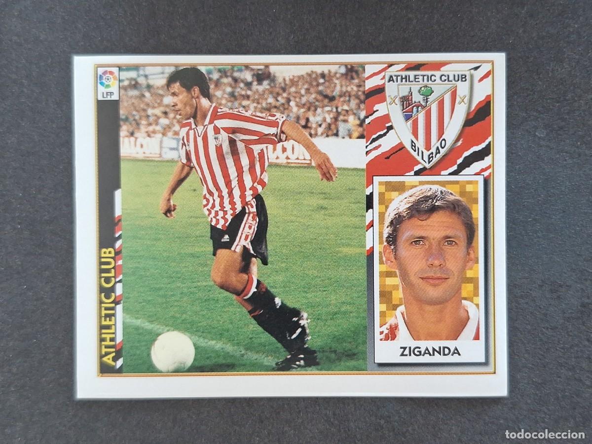 Cromos de Futebol: L4 ZIGANDA ATHLETIC CLUB DE BILBAO LIGA ESTE 1997 1998 97 98 NUNCA PEGADO SIN PEGAR