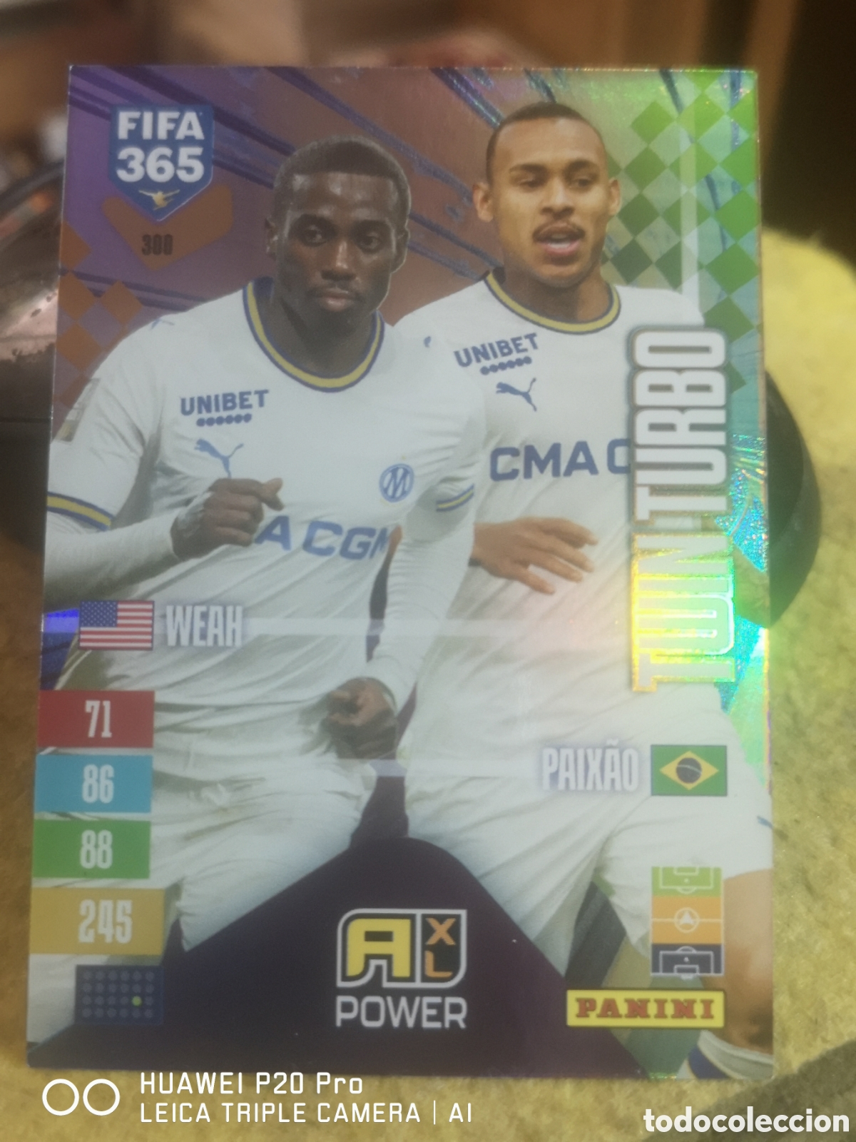 Cromos de Futebol: ADRENALYN 2027 FIFA 365 TWIN TURBO WEAH / PAIXAO - 300