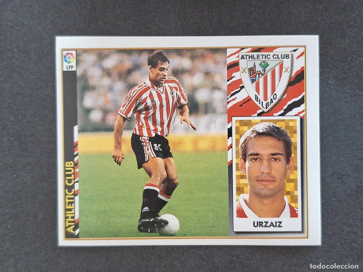 Cromos de Futebol: L4 URZAIZ ATHLETIC CLUB DE BILBAO LIGA ESTE 1997 1998 97 98 NUNCA PEGADO SIN PEGAR