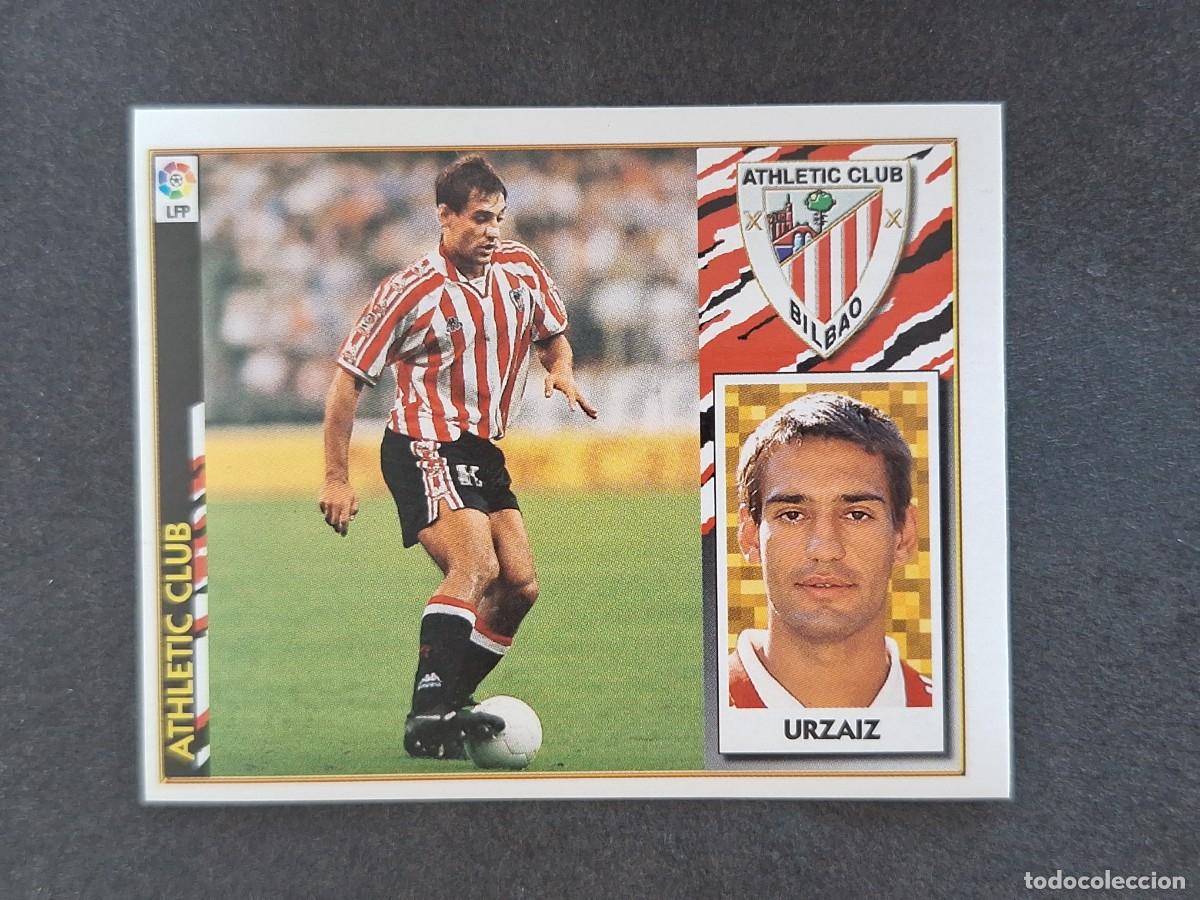 Cromos de Futebol: L4 URZAIZ ATHLETIC CLUB DE BILBAO LIGA ESTE 1997 1998 97 98 NUNCA PEGADO SIN PEGAR