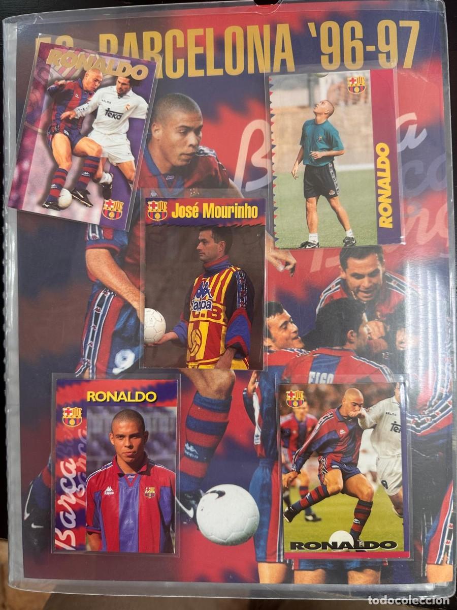 Football Stickers: Coleccion Completa FC Barcelona 1996 1997 Ronaldo Rookie Mourinho Rookie