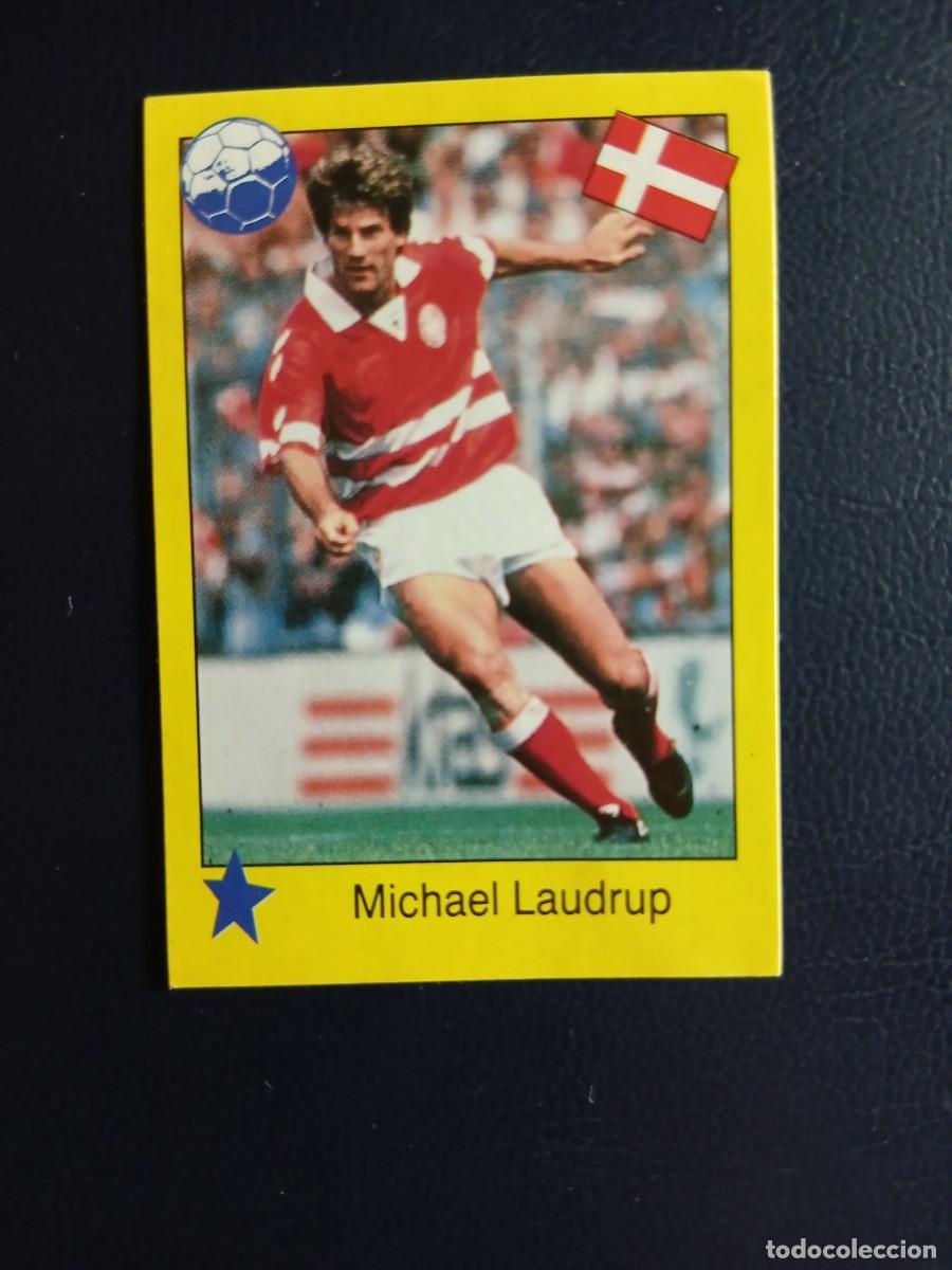 Fu&szlig;ball-Sticker: 272 Michael Laudrup - Dinamarca Euro 1992 - Manil - Sin pegar - Eurocopa 1992 - RARO Semic Euroflash