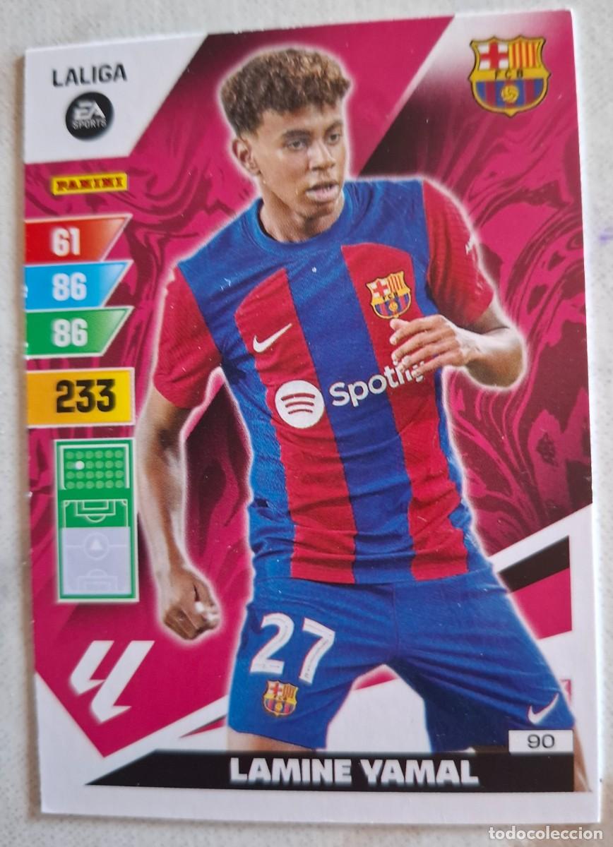 Football Stickers: LAMINE YAMAL ADRENALYN 23-24