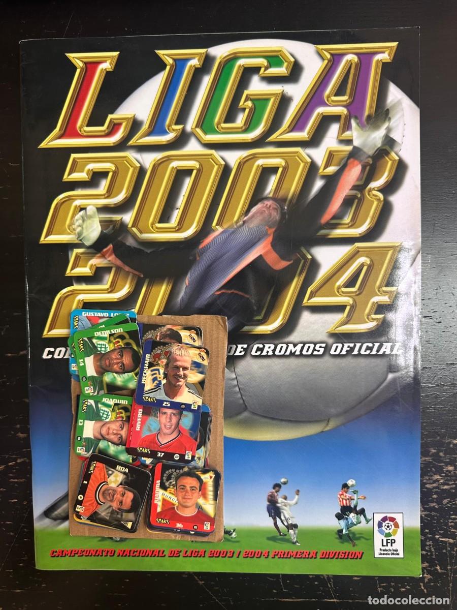 Football Stickers: Coleccion Completa Liga Este 2003 2004 con todo lo editado+Album+La Razon+Nutella+Stacks