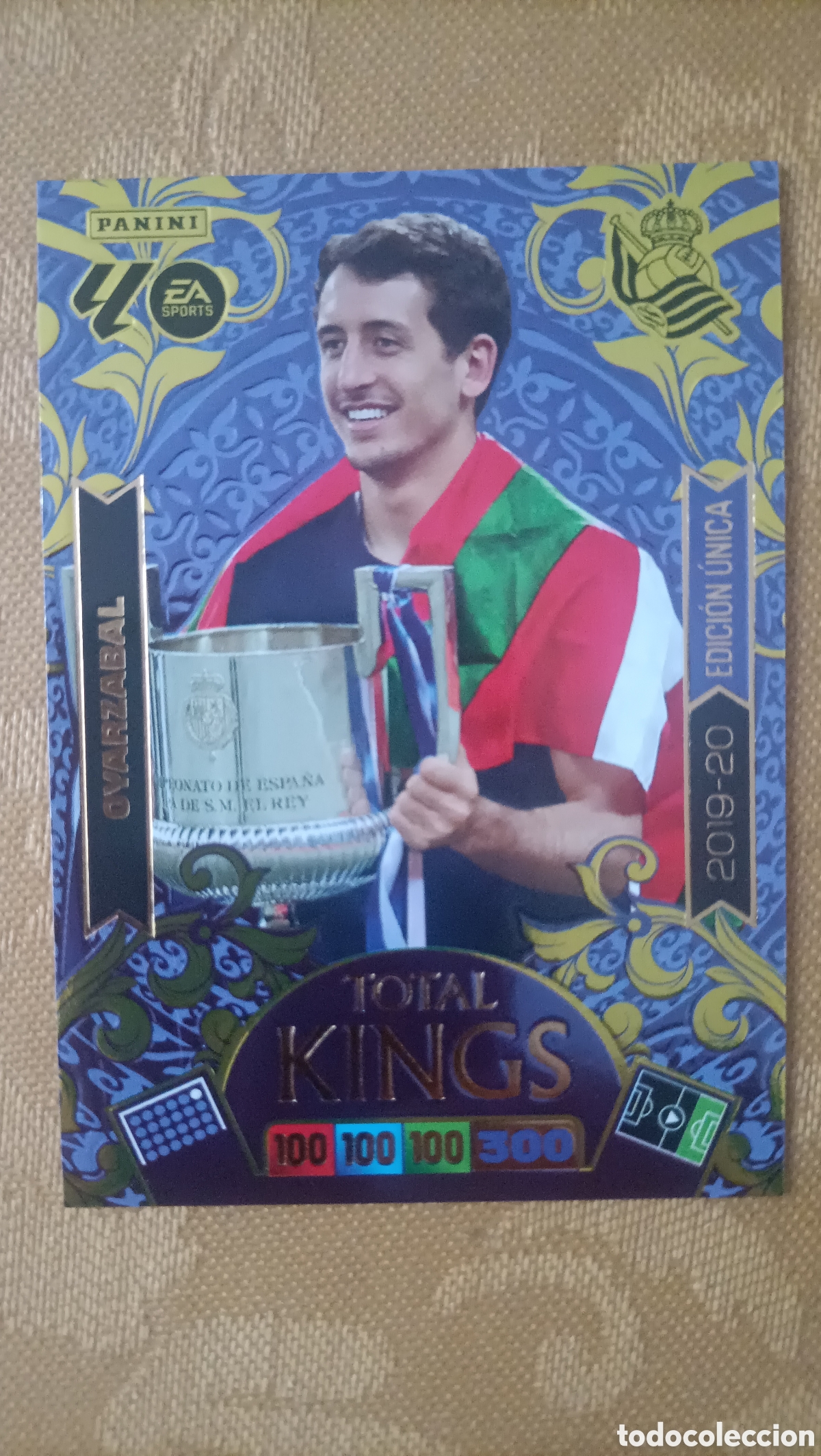 Football Stickers: Oyarzabal Real Sociedad Total Kings Adrenalyn 25/26