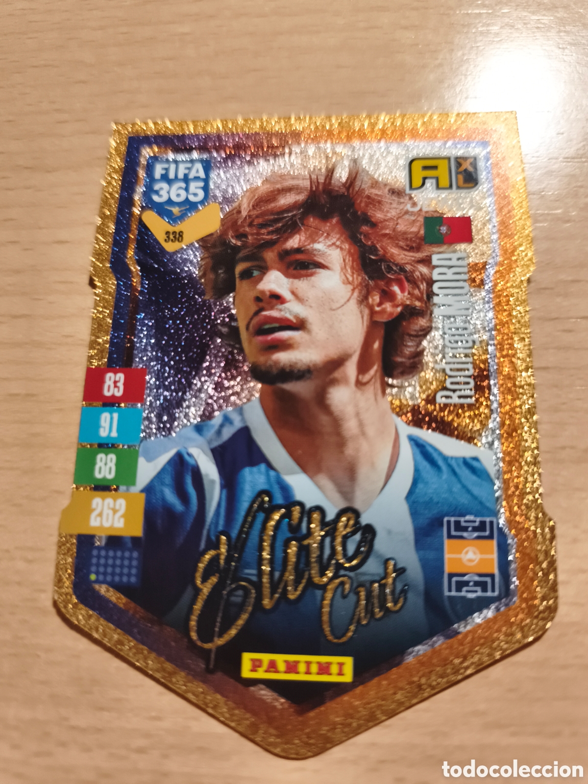 Football Stickers: 338 RODRIGO MORA ELITE CUT PORTO OPORTO FIFA 365 2026 2027 PANINI 26 27