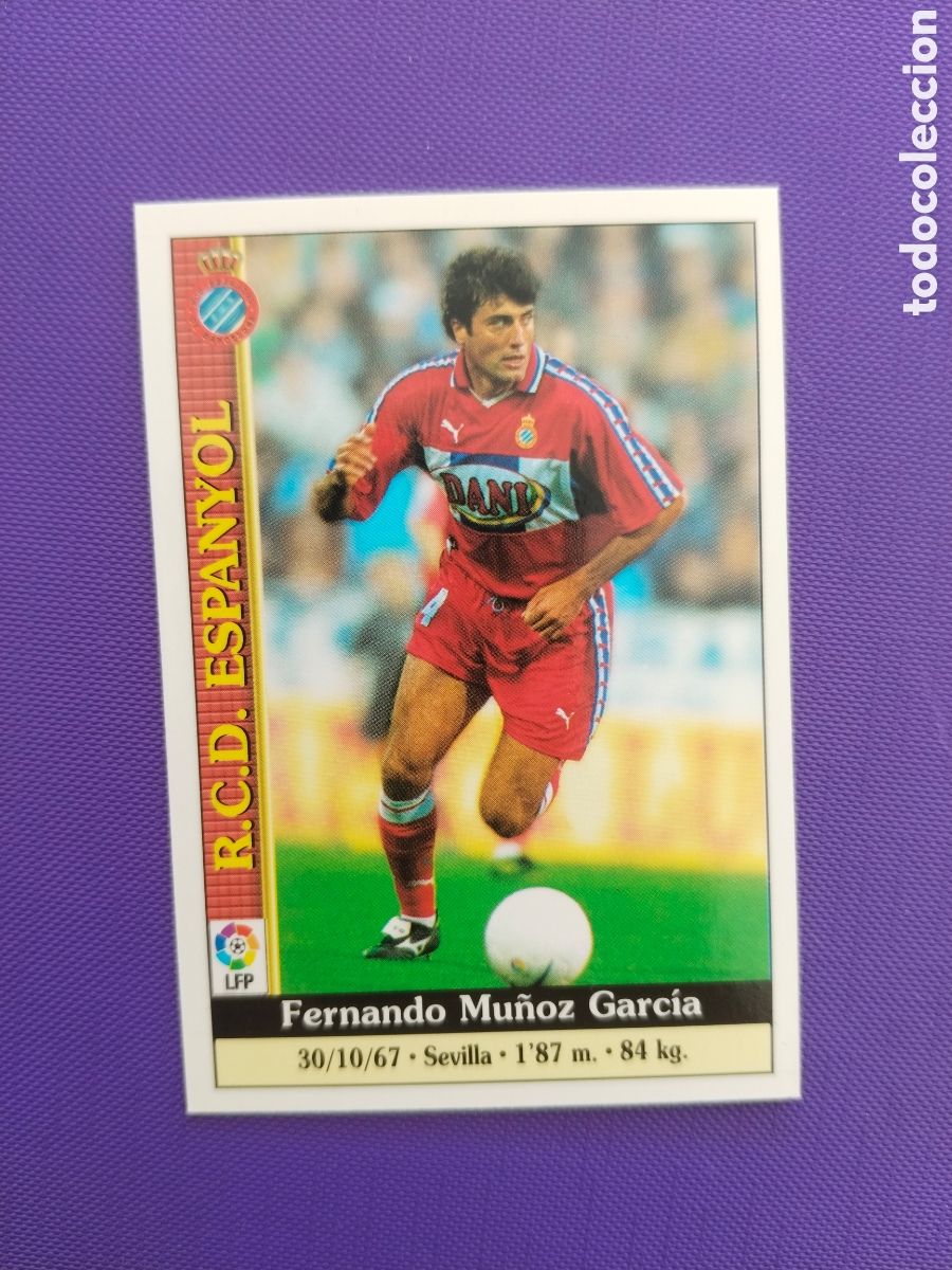 Football Stickers: Nando Espanyol 114 Fichas Liga 2000