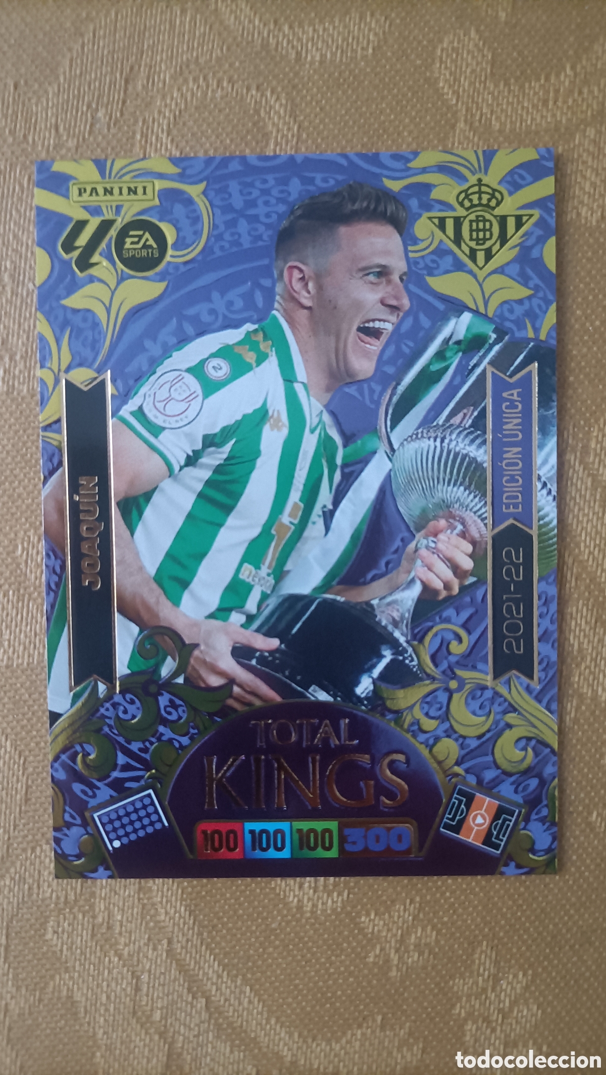 Football Stickers: Joaqu&iacute;n Betis Total Kings Adrenalyn 25/26