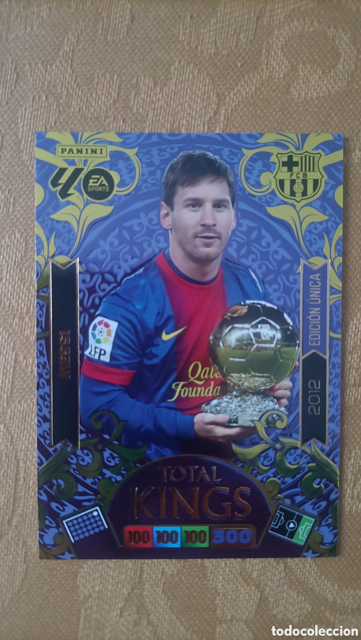 Cartes &agrave; collectionner de Football: Messi FC Barcelona Total Kings Adrenalyn 25/26