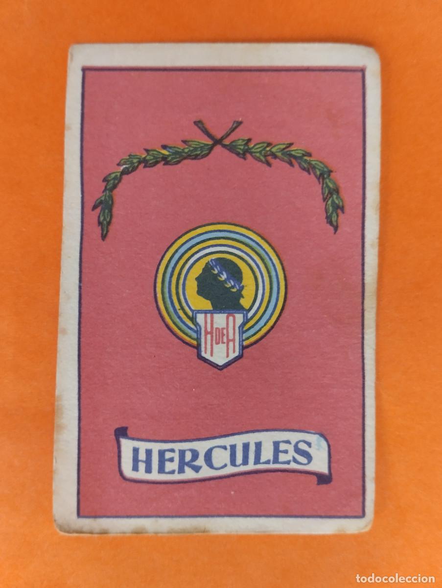 Football Stickers: CROMO ESCUDO HERCULES. CAMPEONES 1949 BRUGUERA NUNCA PEGADO