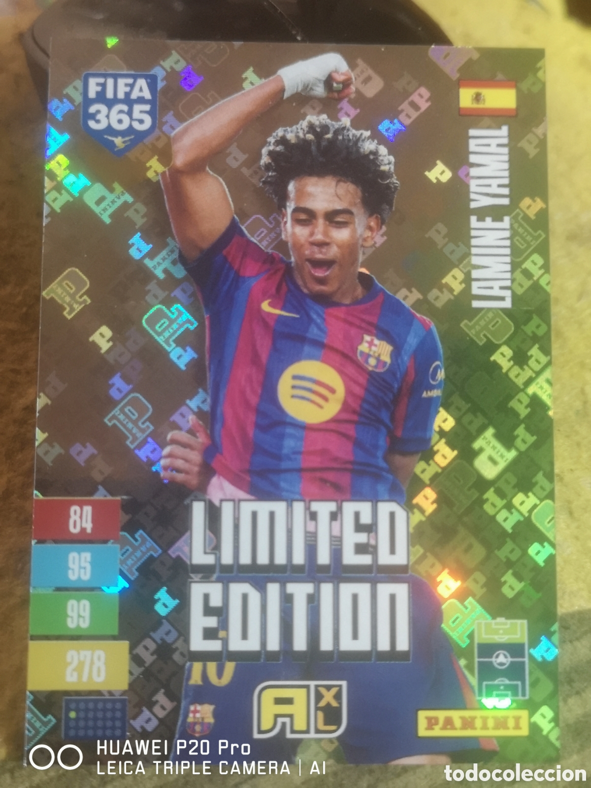 Football Stickers: ADRENALYN 2027 FIFA 365 LIMITED EDITION LAMINE YAMAL - BARCELONA