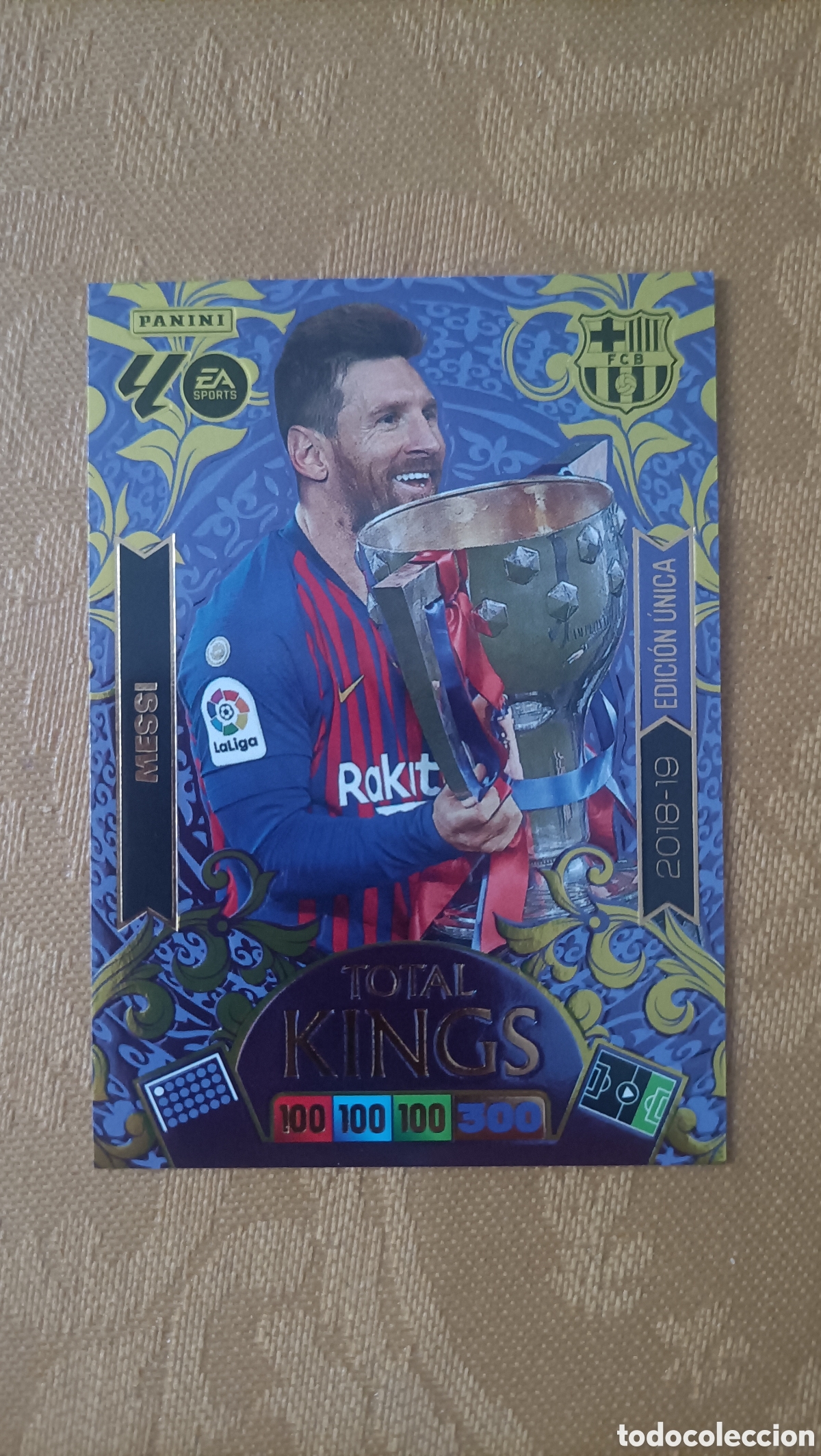 Football Stickers: Messi FC Barcelona Total Kings Adrenalyn 25/26