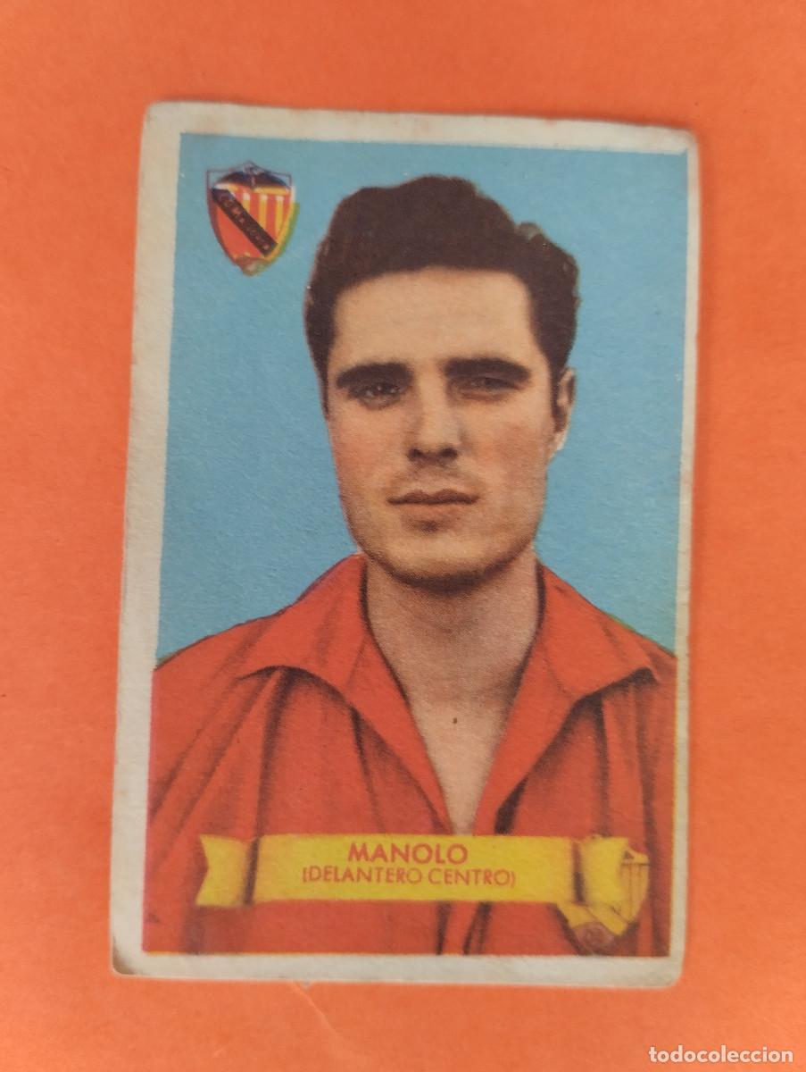 Football Stickers: CROMO MANOLO MALLORCA. CAMPEONES 1949 BRUGUERA NUNCA PEGADO