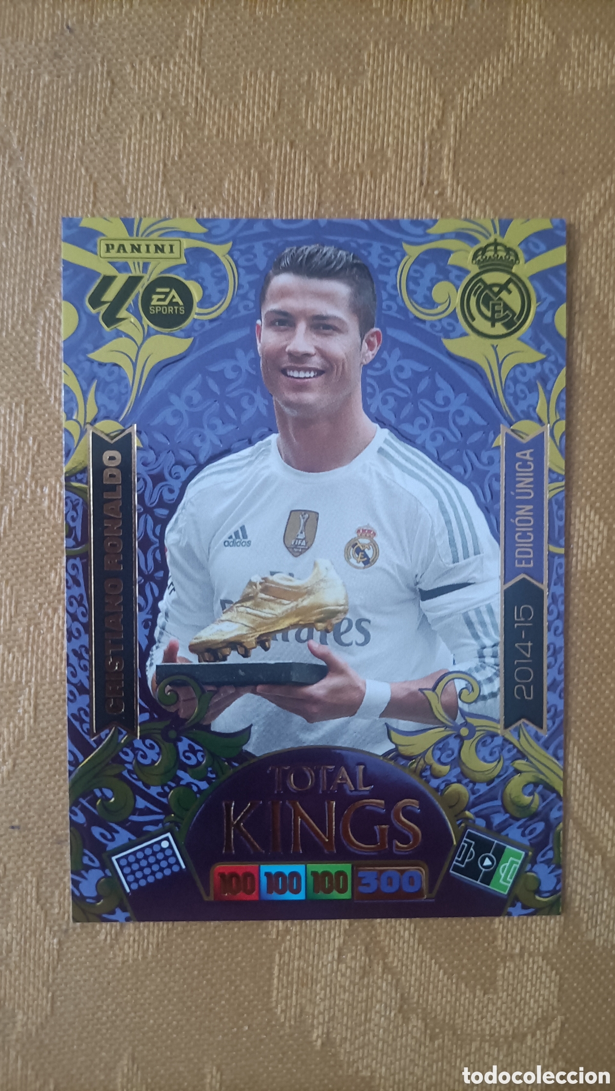 Cromos de Futebol: Cristiano Ronaldo Real Madrid Total Kings Adrenalyn 25/26