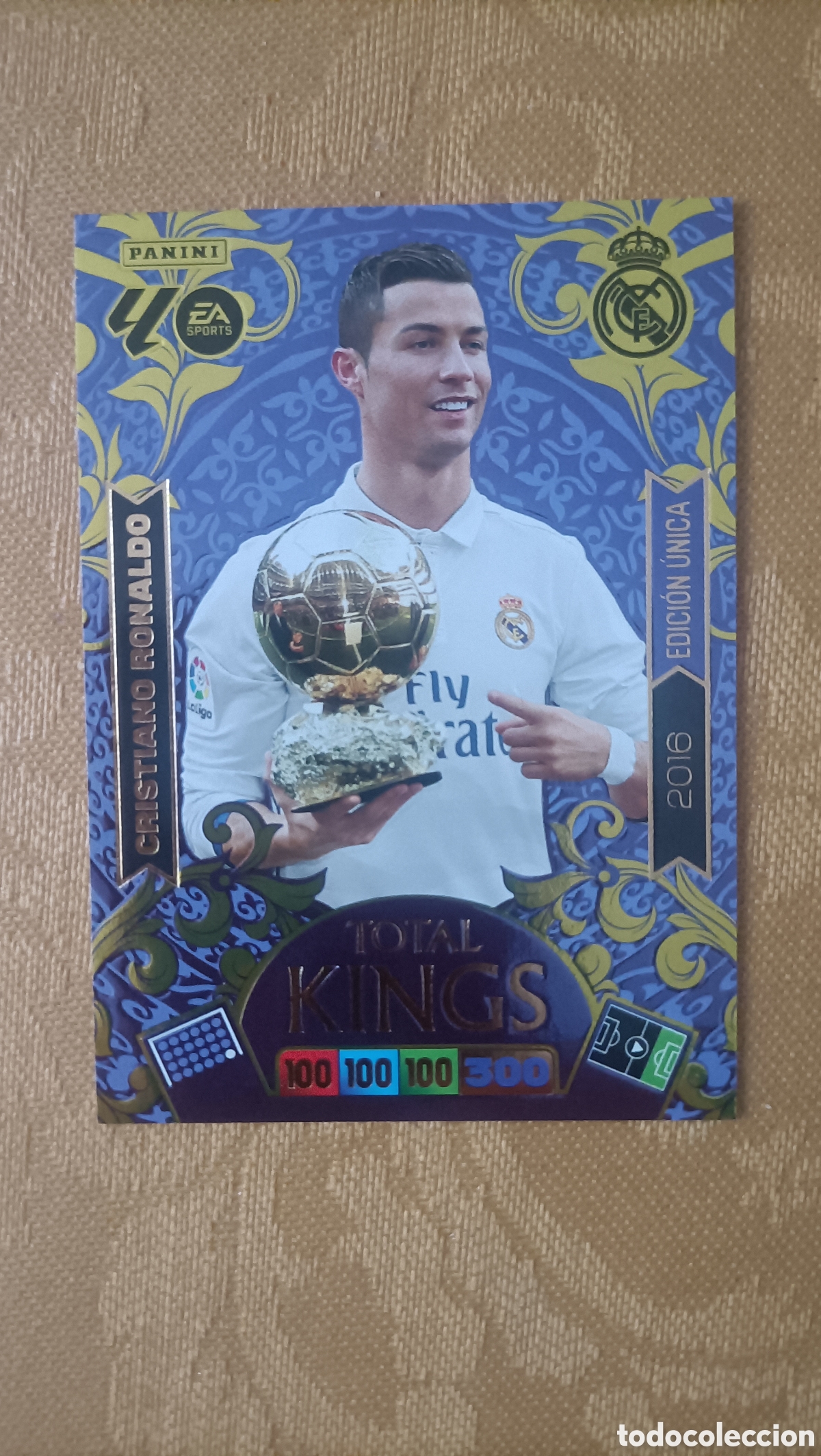 Cromos de Futebol: Cristiano Ronaldo Real Madrid Total Kings Adrenalyn 25/26