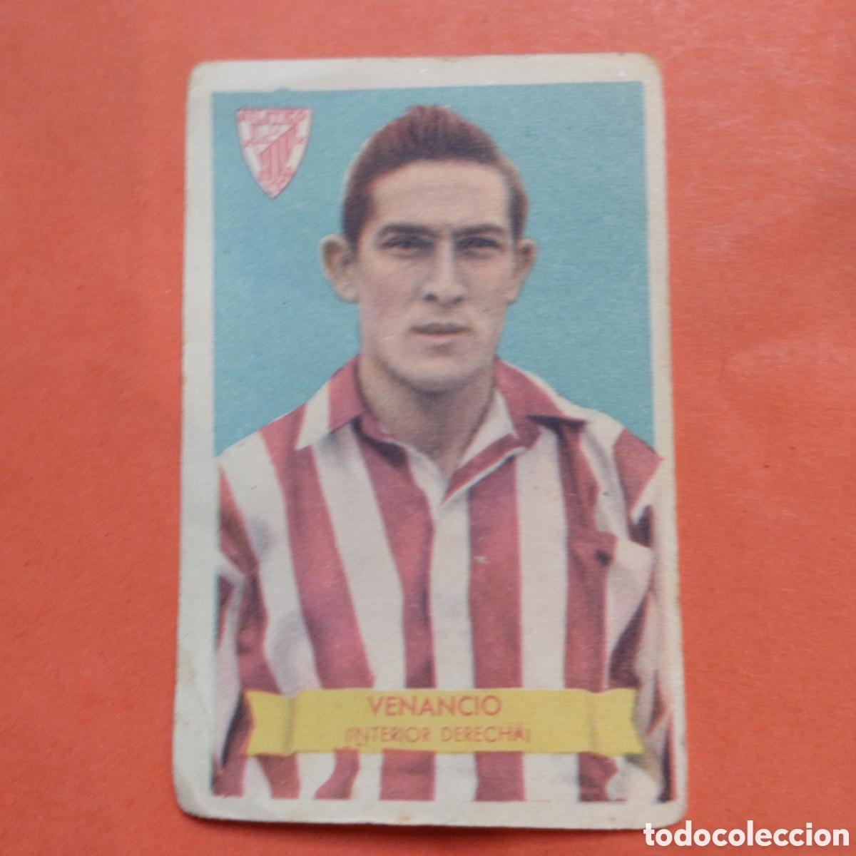Football Stickers: CROMO VENANCIO I AT. BILBAO. CAMPEONES 1949 BRUGUERA NUNCA PEGADO