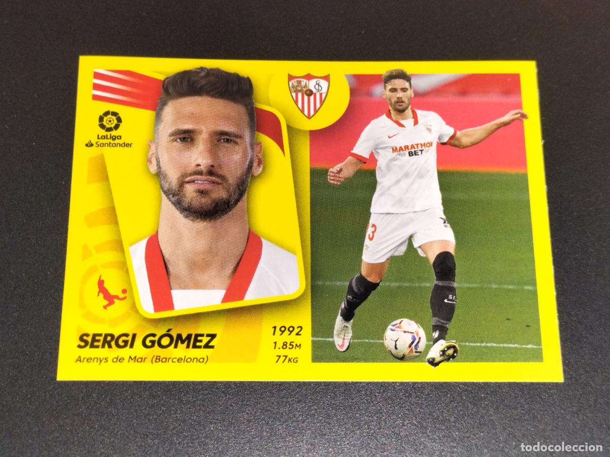 Cromos de Futebol: N&ordm; 10 SERGI GOMEZ SEVILLA CROMOS LALIGA SANTANDER ESTE LIGA FUTBOL 2021 2022 21 22 PANINI