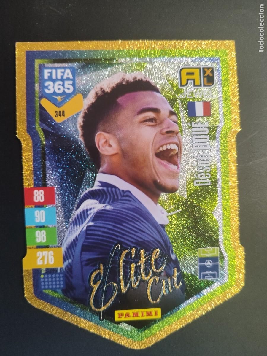 Football Stickers: ADRENALYN XL FIFA 365 2027 CARD ELITE CUT DOUE FRANCIA # 344 PANINI