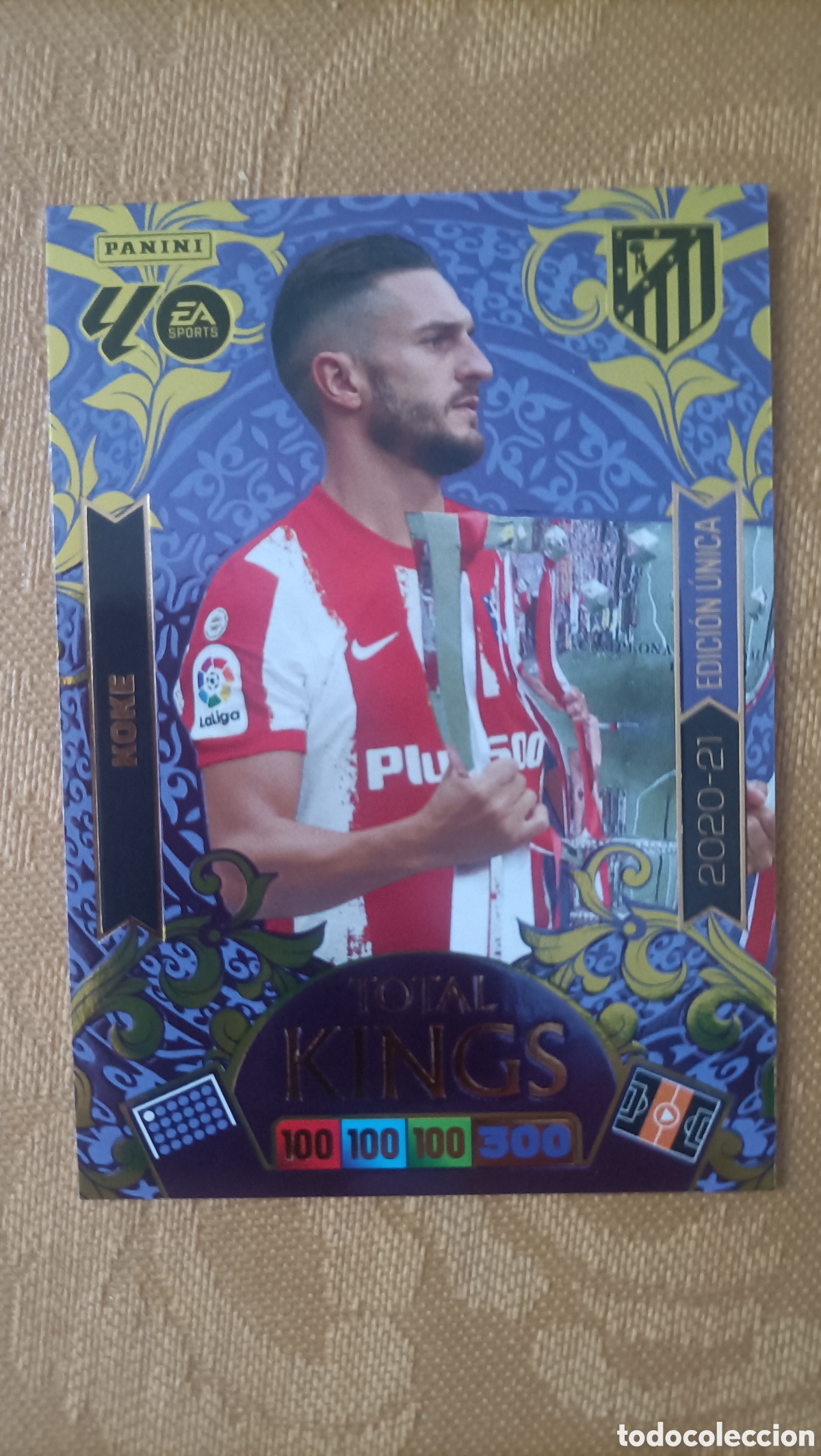 Cromos de Futebol: Koke Atl&eacute;tico de Madrid Total Kings Adrenalyn 25/26