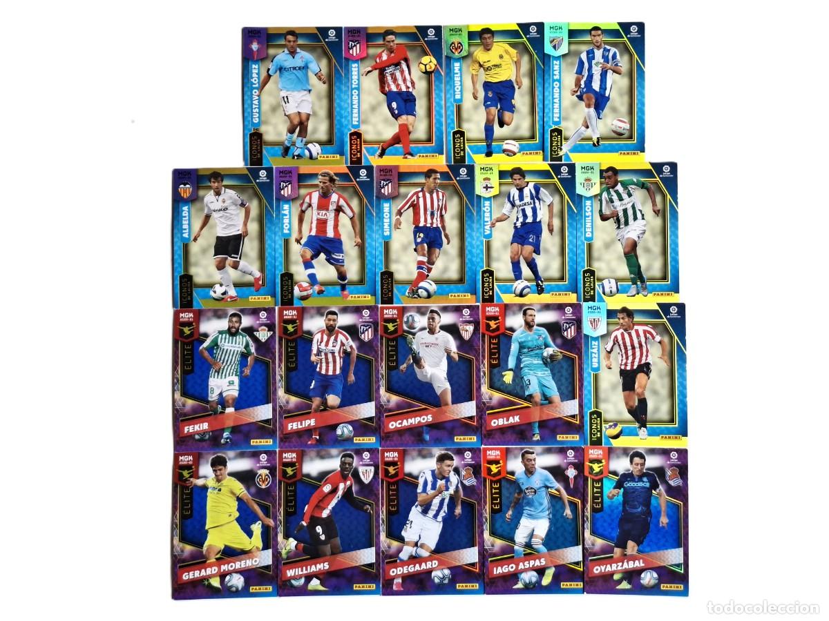 Football Stickers: LOTE 19 CROMOS PANINI MEGACRACKS LALIGA
