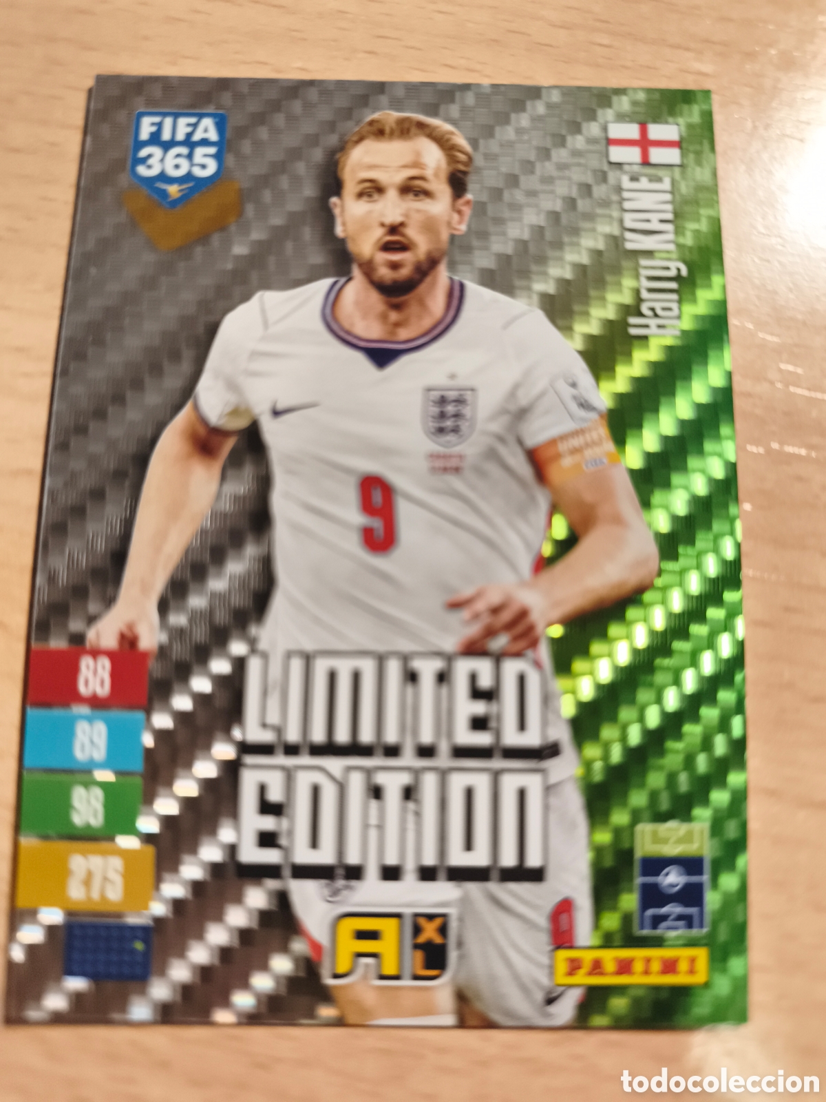 Figurine di Calcio: HARRY KANE INGLATERRA ENGLAND LIMITED EDITION FIFA 365 2026 2027 PANINI 26 27