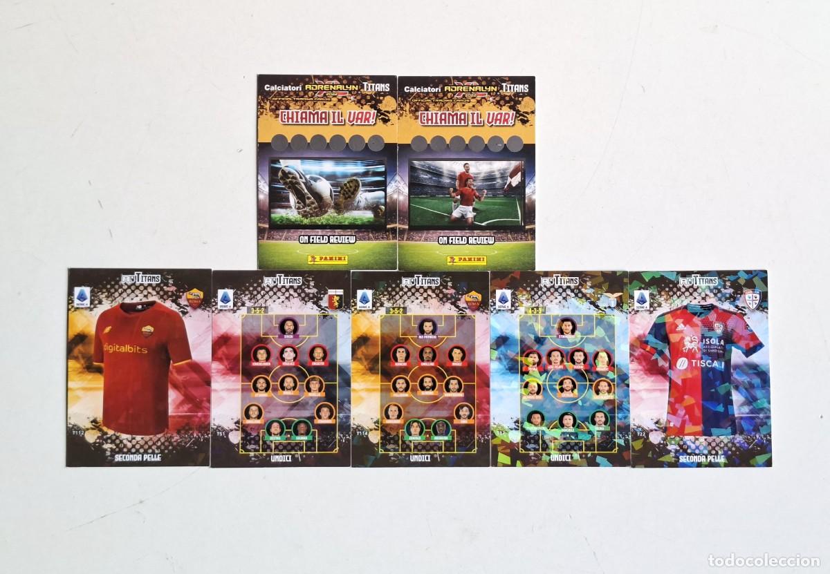 Football Stickers: LOTE 7 CROMOS PANINI ADRENALYN SERIE A