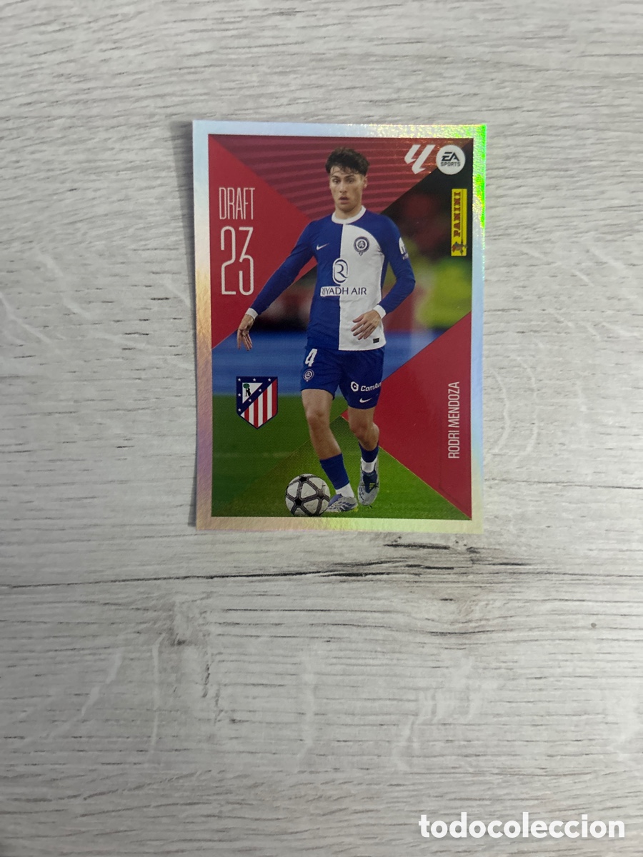 Cartes &agrave; collectionner de Football: Rodri Mendoza 21 Atl&eacute;tico de Madrid Draft 23 Liga Este 2026/27 26-27 Panini