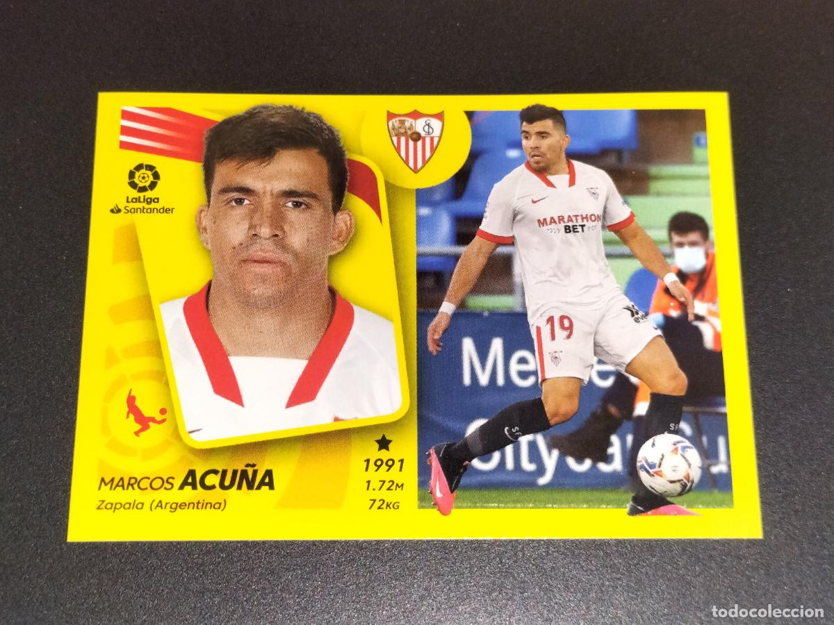 Cartes &agrave; collectionner de Football: N&ordm; 11 MARCOS ACU&Ntilde;A SEVILLA CROMOS LALIGA SANTANDER ESTE LIGA FUTBOL 2021 2022 21 22 PANINI