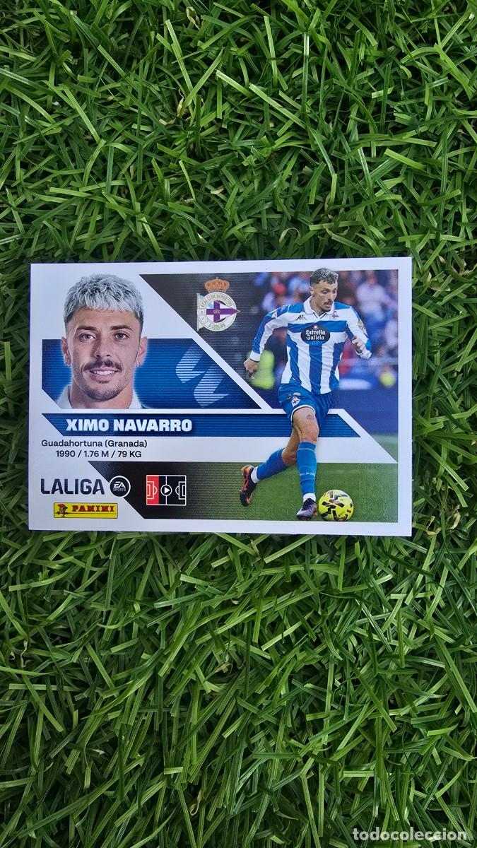 Cartes &agrave; collectionner de Football: XIMO NAVARRO 9A DEPORTIVO LIGA ESTE 2026 2027 26 27 PANINI LALIGA EA SPORTS