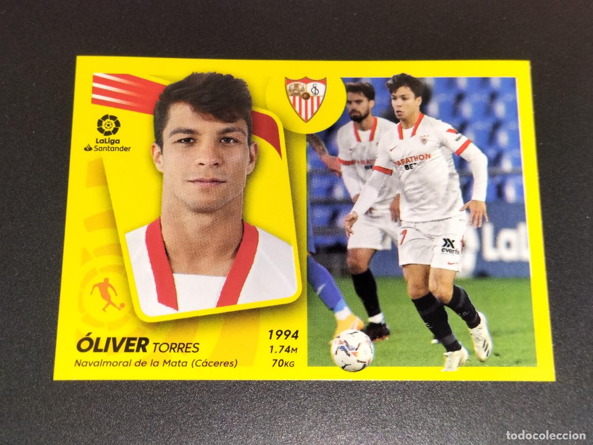 Football Stickers: N&ordm; 16 A OLIVER TORRES SEVILLA CROMOS LALIGA SANTANDER ESTE LIGA FUTBOL 2021 2022 21 22 PANINI