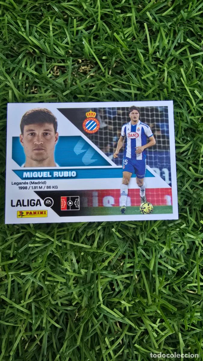 Football Stickers: MIGUEL RUBIO 9 ESPANYOL LIGA ESTE 2026 2027 26 27 PANINI LALIGA EA SPORTS