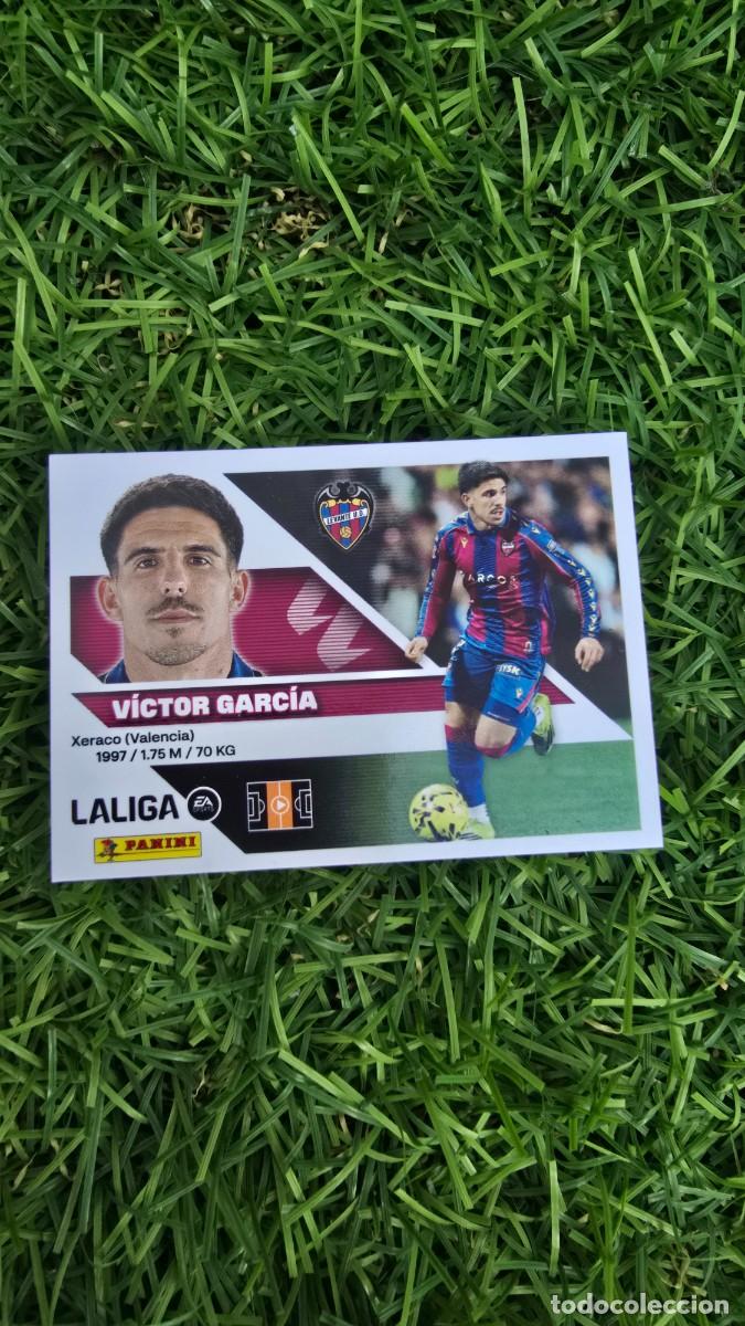Football Stickers: VICTOR GARCIA 14A LEVANTE LIGA ESTE 2026 2027 26 27 PANINI LALIGA EA SPORTS