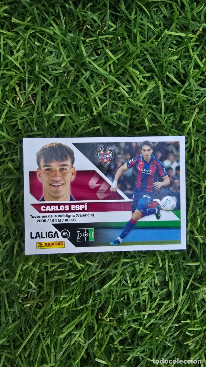 Football Stickers: CARLOS ESPI 20 LEVANTE LIGA ESTE 2026 2027 26 27 PANINI LALIGA EA SPORTS