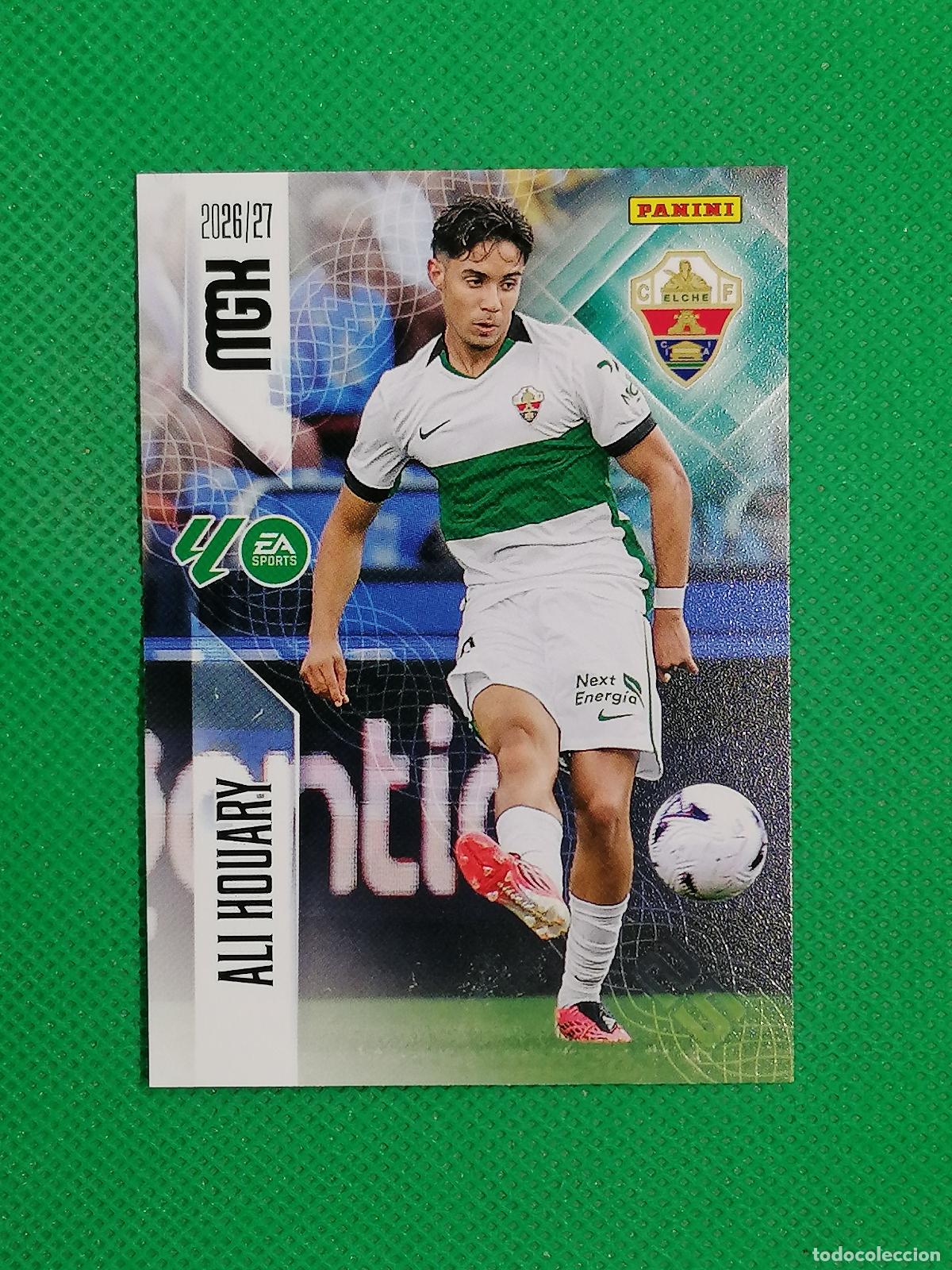 Football Stickers: 159 ALI HOUARY ELCHE 2&ordm; EDICION ⚽ MEGACRACKS LIGA 2026 2027 26 27 ⚽