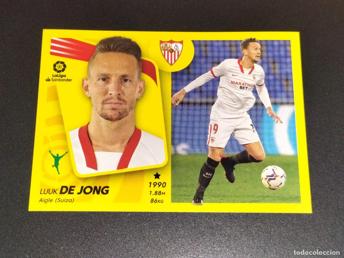 Football Stickers: N&ordm; 20 B LUUK DE JONG SEVILLA CROMOS LALIGA SANTANDER ESTE LIGA FUTBOL 2021 2022 21 22 PANINI