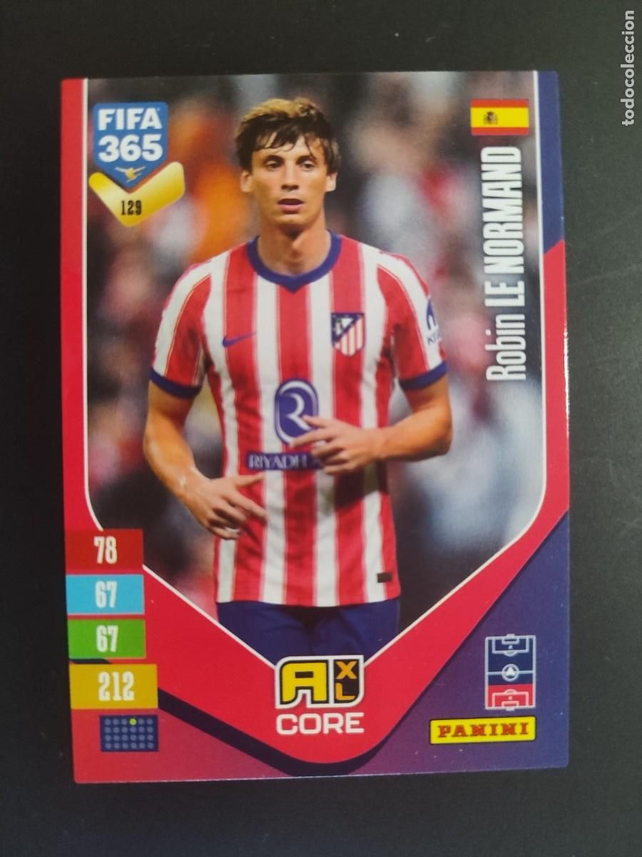 Figurine di Calcio: ADRENALYN XL FIFA 365 2027 CARD CORE LE NORMAND AT MADRID # 129 PANINI