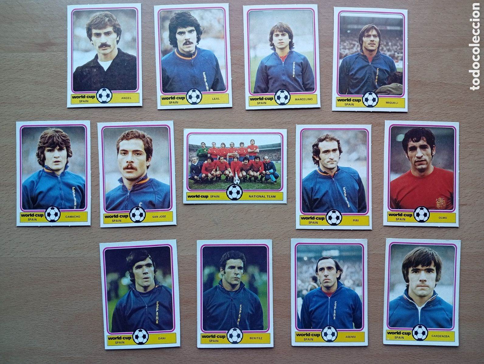 Fu&szlig;ball-Sticker: 1978 ESPA&Ntilde;A - SELECCION ESPA&Ntilde;OLA DE FUTBOL - MUNDIAL ARGENTINA 78 - COPA DEL MUNDO
