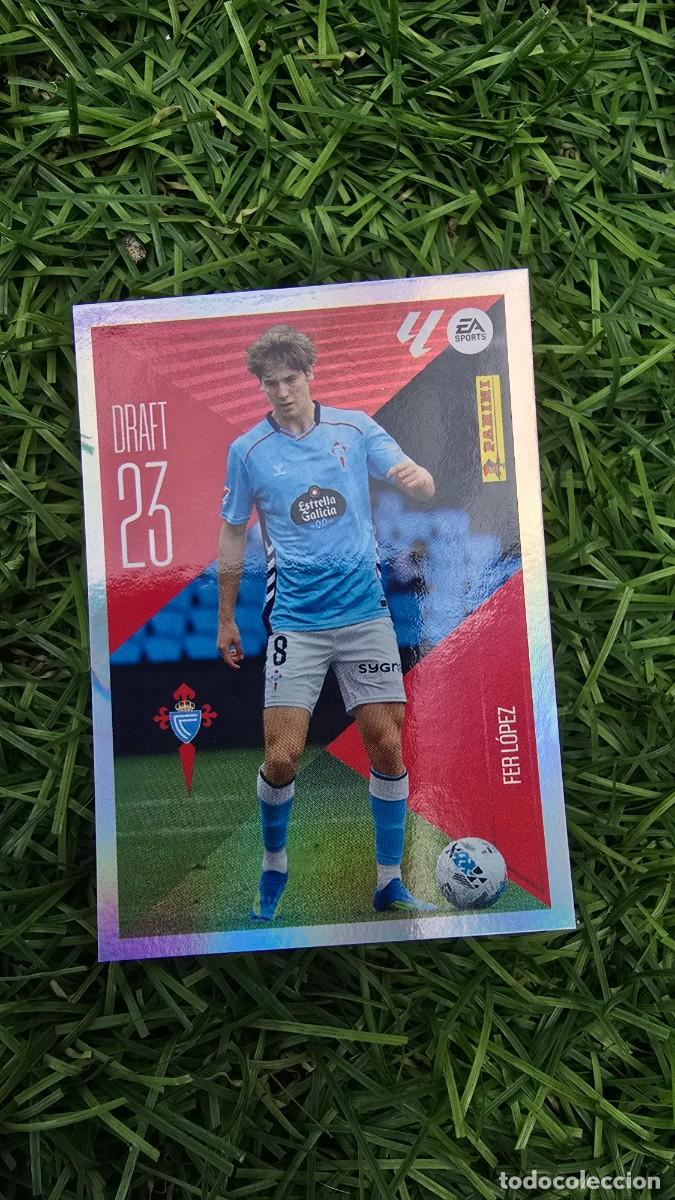 Football Stickers: FER LOPEZ DRAFT 7 CELTA LIGA ESTE 2026 2027 26 27 PANINI