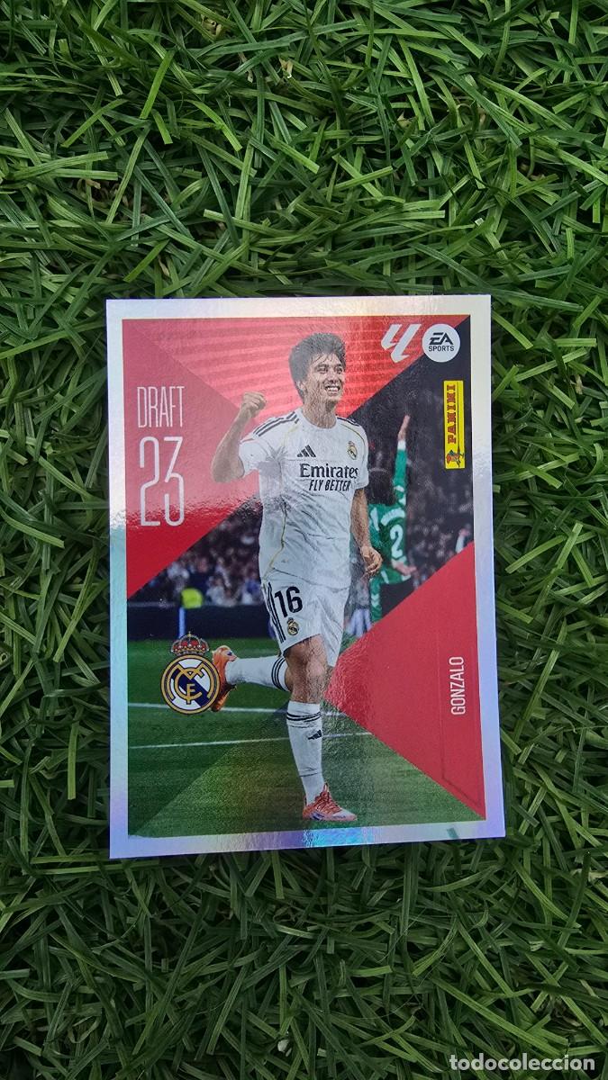 Fu&szlig;ball-Sticker: GONZALO DRAFT 9 REAL MADRID LIGA ESTE 2026 2027 26 27 PANINI