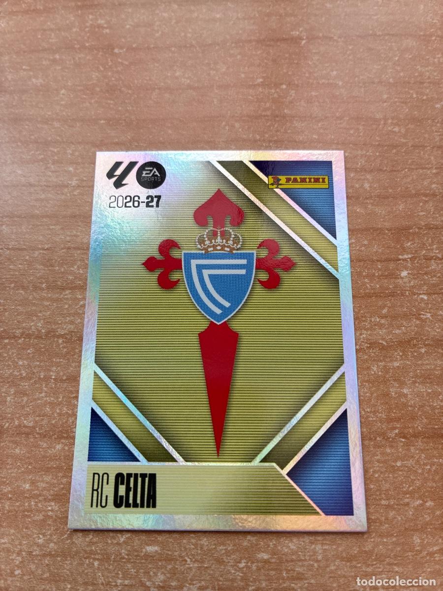Fu&szlig;ball-Sticker: 1 ESCUDO CELTA VIGO LIGA ESTE 2026 2027
