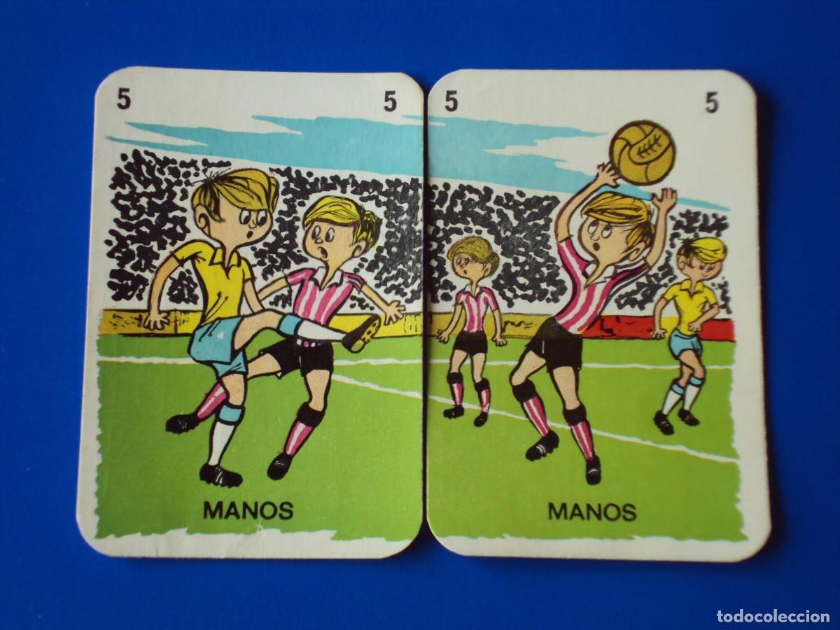 Fu&szlig;ball-Sticker: CARTAS N&ordm; 5 MANOS JUEGO DE FUTBOL TOSTADERO JEM