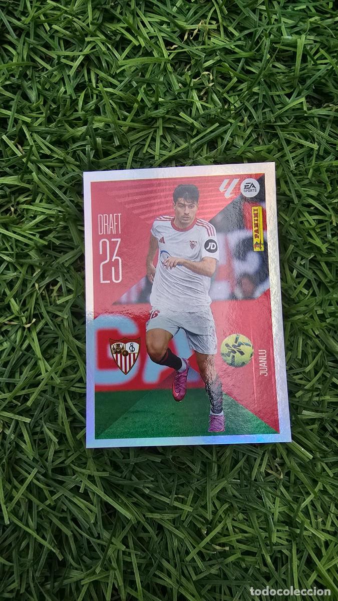 Fu&szlig;ball-Sticker: JUANLU DRAFT 14 SEVILLA LIGA ESTE 2026 2027 26 27 PANINI