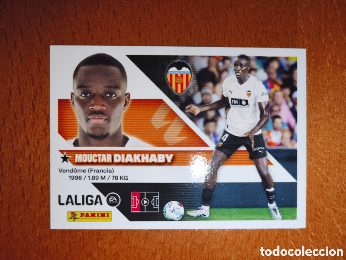 Cromos de Futebol: Diakhaby n&deg;8B liga este 26/27 Valencia