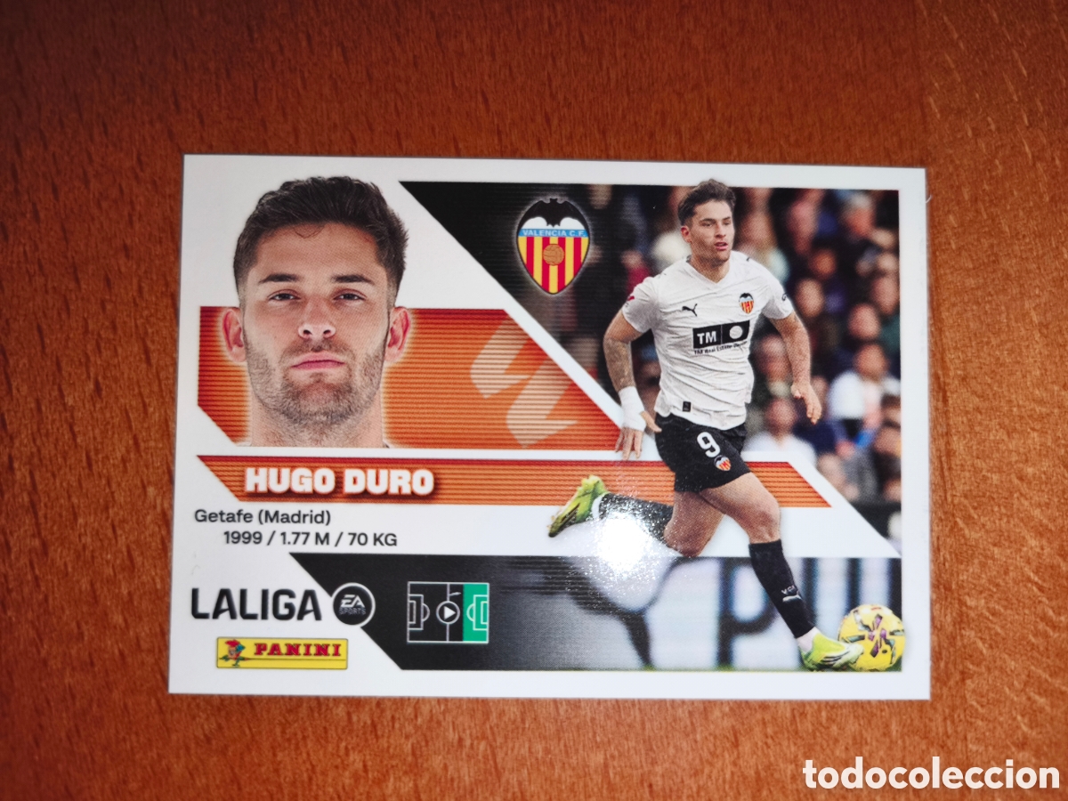 Figurine di Calcio: Hugo Duro n&deg;17 liga este 26/27 Valencia