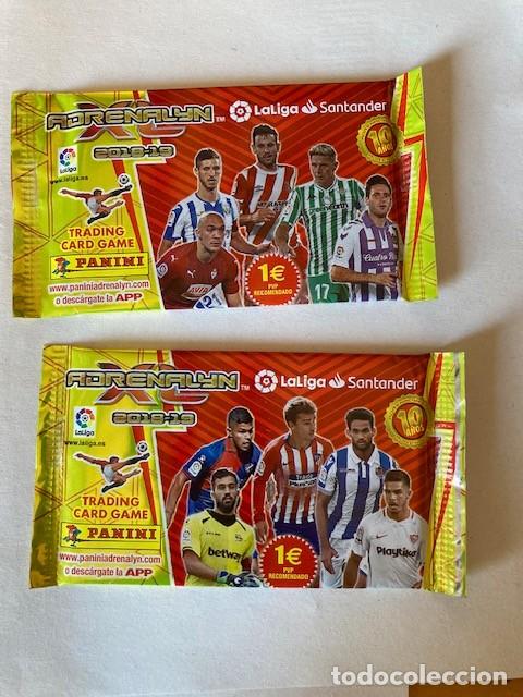 Fu&szlig;ball-Sticker: 2 SOBRES SIN ABRIR ADRENALYN 2018 19