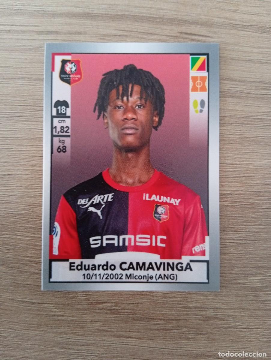 Figurine di Calcio: EDUARDO CAMAVINGA ROOKIE 424 STADE RENNAIS 2019 2020 19 20 PANINI FOOT SIN PEGAR NUNCA PEGADO
