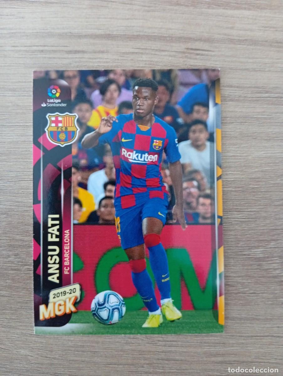 Figurine di Calcio: ANSU FATI ROOKIE 72 BIS BARCELONA MEGACRACKS PANINI 2019 2020 19 20